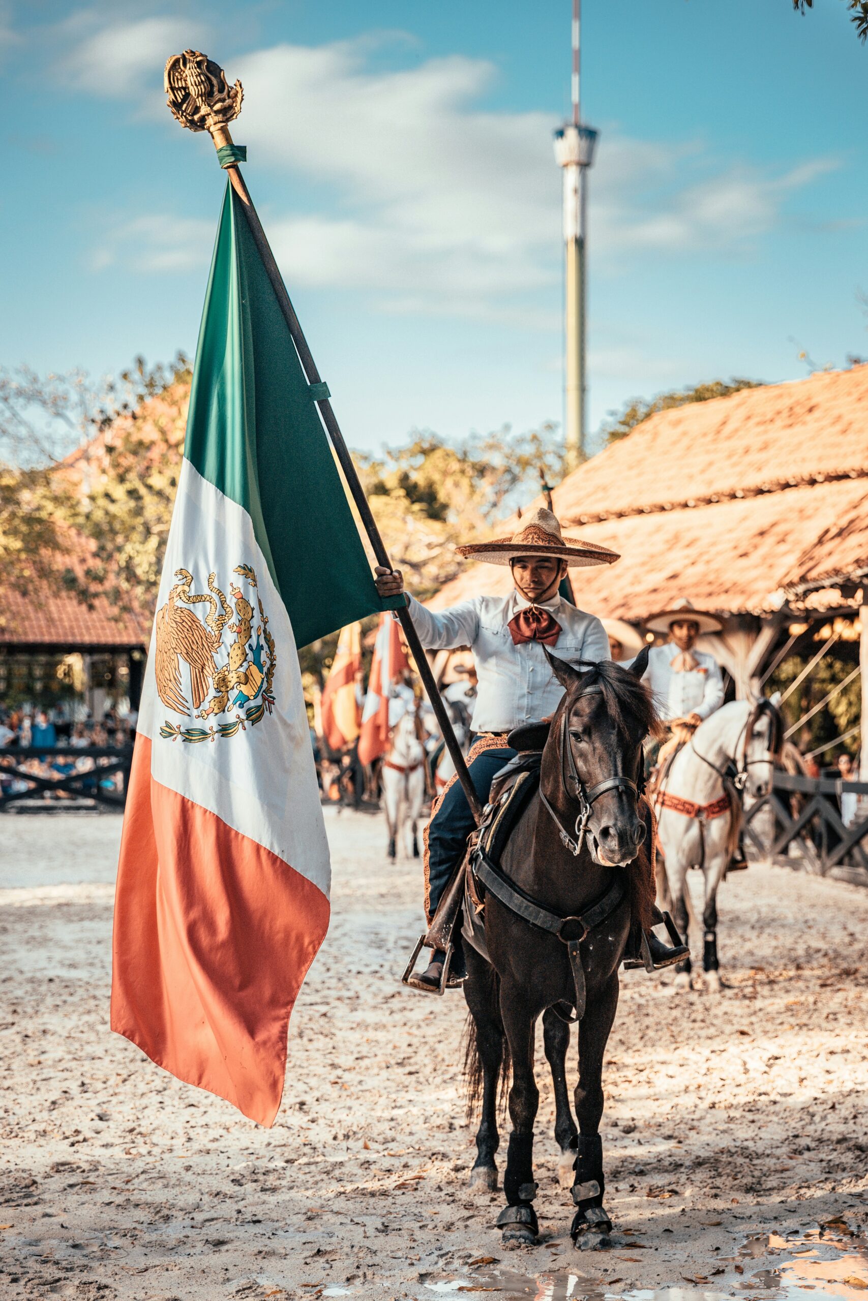 cavalier au mexique